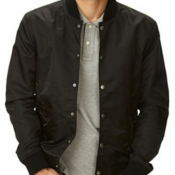 21men Other - 21Men | Black Bomber Jacket